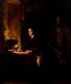 The Duke of Wellington writing Dispatches - Sir David Wilkie - ABDAG003599