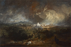 The Fifth Plague of Egypt by Joseph Mallord William Turner