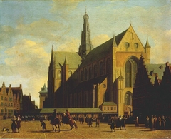 The Grote Markt and St. Bavo's, Haarlem