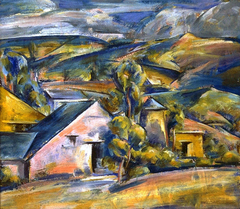 The Hills by Preston Dickinson
