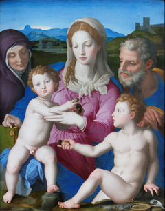 The Holy Family with St. Anna and the Infant St. John the Baptist