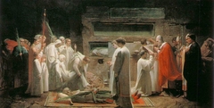 The Martyrs in the catacombs