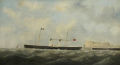 The paddle steamer Alexandra by George Mears