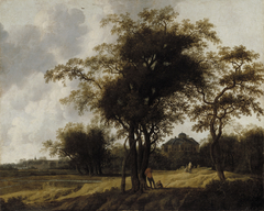 The Park of the Palace of Huis ten Bosch by Anthonie Jansz van der Croos