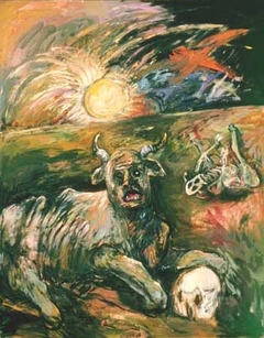 The Plagues (Cattle Disease) by Miriam Beerman