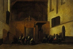 The Preacher by Johannes Bosboom