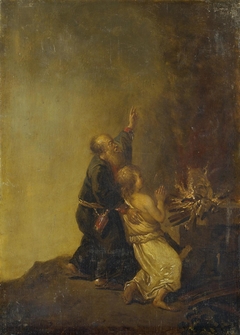 The Sacrifice of Isaac by Christian Wilhelm Ernst Dietrich