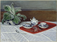 The Tea Service by Claude Monet