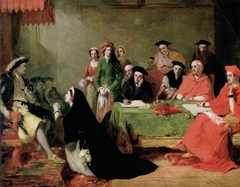 The Trial of Queen Catherine of Aragon by Henry Nelson O'Neil