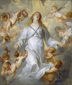 The Virgin as Intercessor by Anthony van Dyck