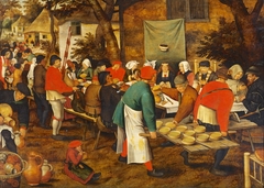 The Wedding Feast by Pieter Breughel the Younger