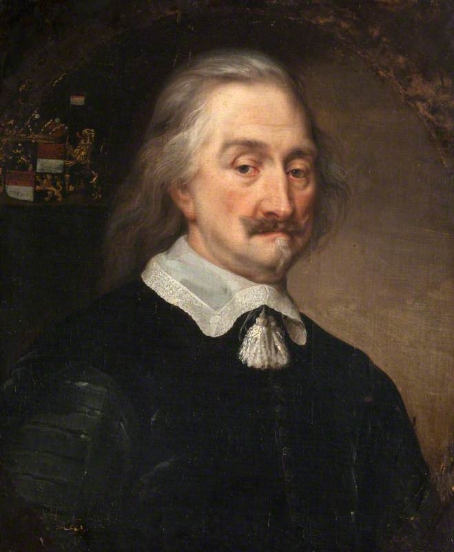 "Thomas Hobbes, 1588 - 1679. Philosopher" David Beck - Artwork On USEUM