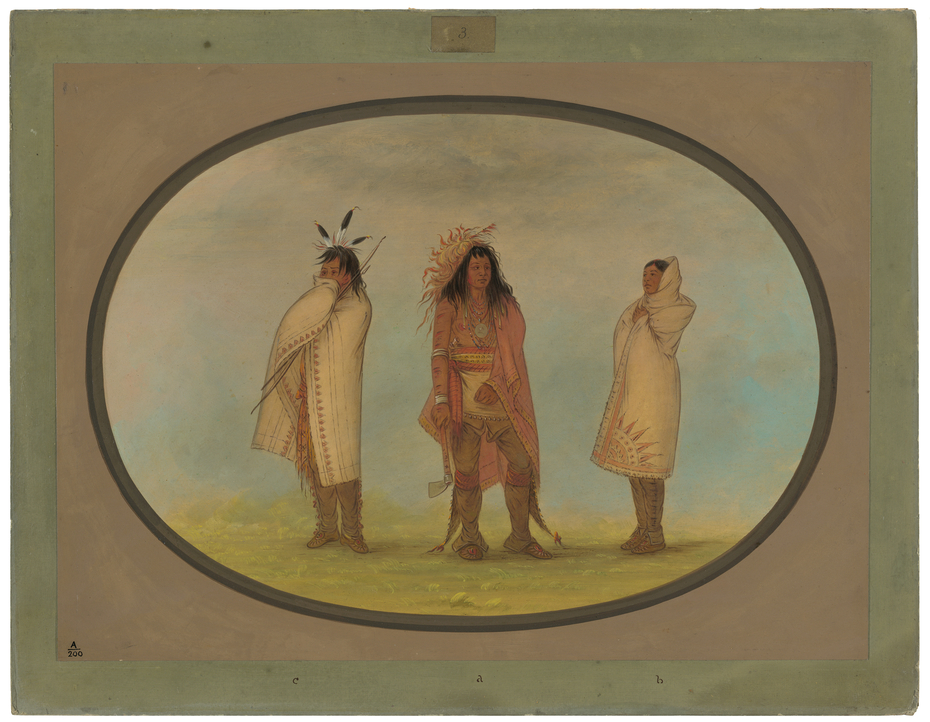 Three Iroquois Indians