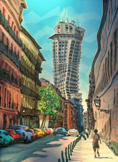 Torre de Madrid by Chema Galycía