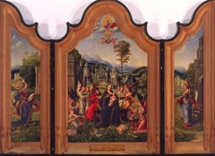 Triptych of the Holy Family