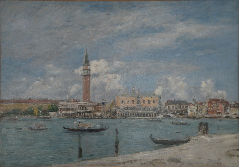 Venise, la Piazzetta vue du Grand Canal