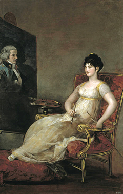 Portrait of the Duchess of Medina Sidonia by Francisco de Goya