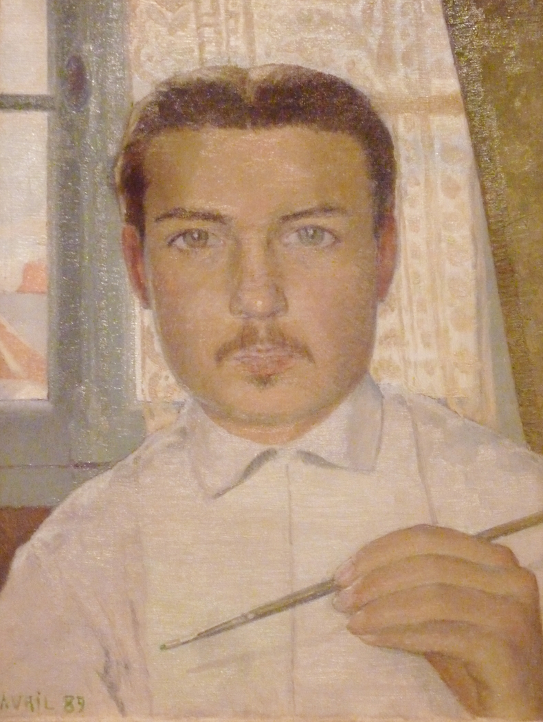 Portrait de l'artiste à l'âge de dix-huit ans