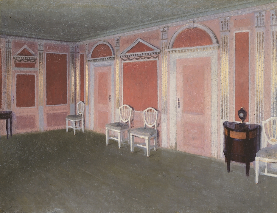 Interior in Louis Seize style