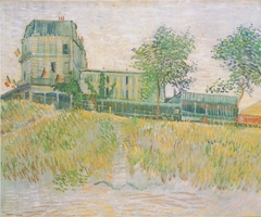 The Restaurant de la Sirène at Asnières by Vincent van Gogh