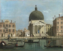 Venice: S. Simeone Piccolo by Bernardo Bellotto