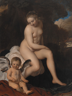 Venus and Cupid by Jacob van Loo
