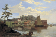 View from Äppelviken by Johan Blackstadius