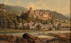 View of Heidelberg by Hubert Sattler