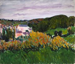 View of Pont Aven by Roderic O'Conor