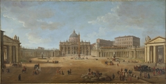 View of Saint Peter's Square, Rome