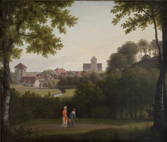 View Towards Lyngby by Christoffer Wilhelm Eckersberg