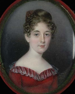 Woman in a Red Dress by Anna Claypoole Peale