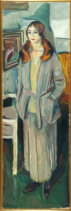 Woman in Grey by Edvard Munch