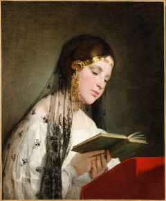 Woman reading by Friedrich von Amerling