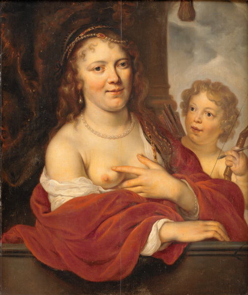 A Lady and her Child as Venus and Cupid
