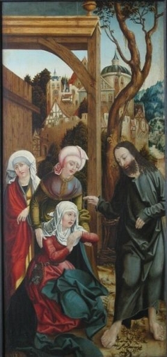 Abschied Christi von Maria by Paul Lautensack
