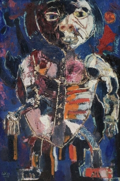 Abstracted Figure by Zero Mostel