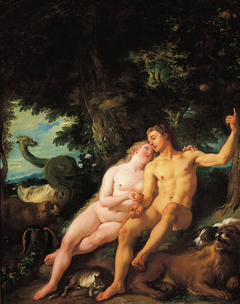 Adam et Eve by Jean François de Troy