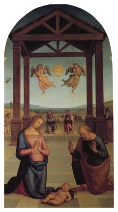 Adoration of the Shepherds by Pietro Perugino