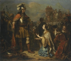 Alexander und die Frauen des Darius by Gerbrand van den Eeckhout