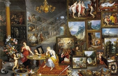 Allegory of Sight and Smell by Jan Brueghel the Elder