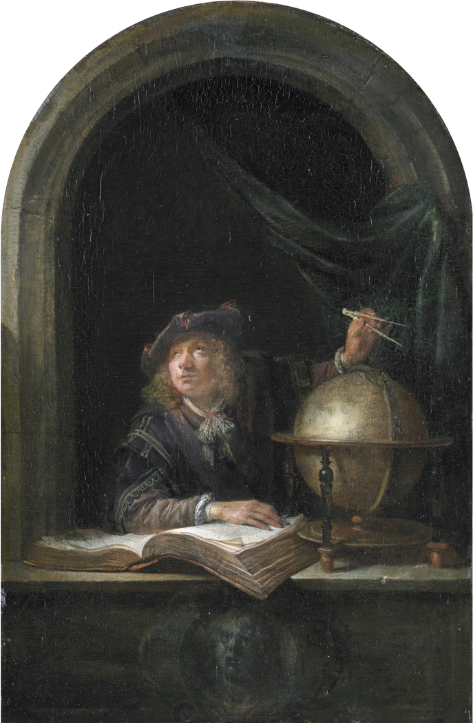 An Astronomer with a Globe