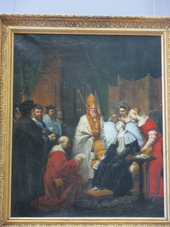Anne de Boleyn condamnée à mort by Pierre-Nolasque Bergeret