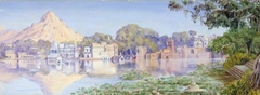 Another View at Pushkar by Marianne North