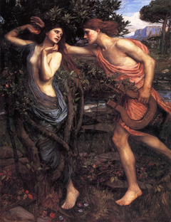 Apollo and Daphne by John William Waterhouse