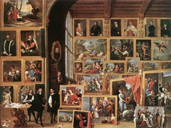 Archduke Leopold Wilhelm in his Gallery in Brussels by David Teniers the Younger