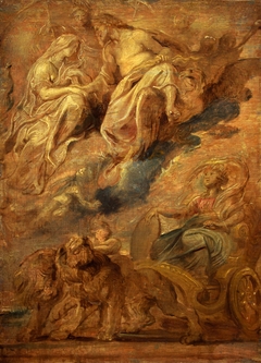 Arrival in Lyon by Peter Paul Rubens
