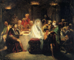 Banquo's Ghost by Théodore Chassériau