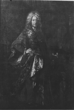 Bildnis von Karl III. Philipp, Kurfürst von der Pfalz, in der Ordenstracht des Goldenen Vlieses (1661-1742) by Jan Frans van Douven