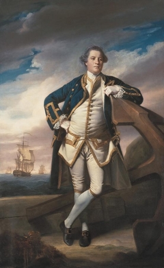 Captain Philemon Pownall by Joshua Reynolds